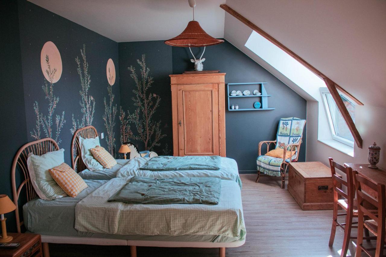 Bed and Breakfast Les Jardins De Nanine Lapleau Екстер'єр фото