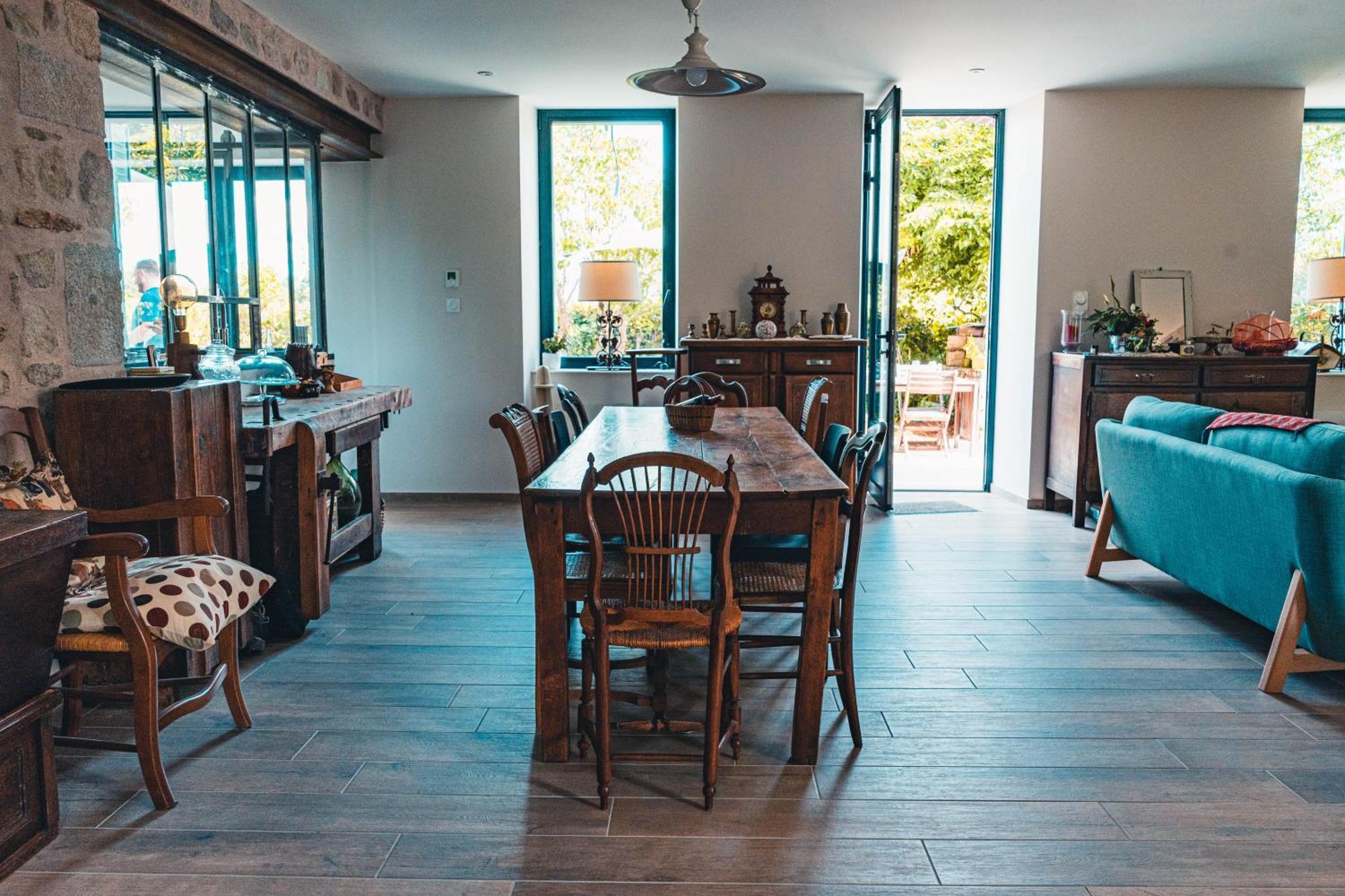 Bed and Breakfast Les Jardins De Nanine Lapleau Екстер'єр фото