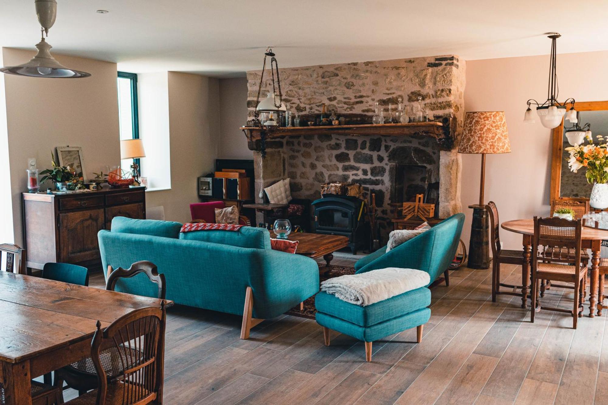Bed and Breakfast Les Jardins De Nanine Lapleau Екстер'єр фото